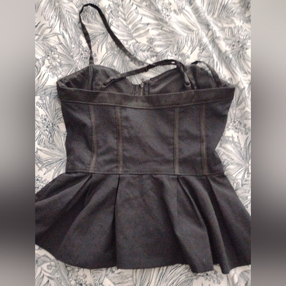 Bebe Corset Peplum Top - Picture 3 of 8